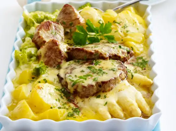 Schweinefilet mit Spargel - So gelingt es saftig & knackig