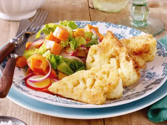 Knusprige Blumenkohl-Schnitzel - So gelingen sie perfekt!